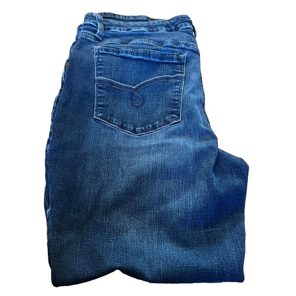 Riders By Lee Midrise Straight Jeans Sz 16P - Picture 3 of 4